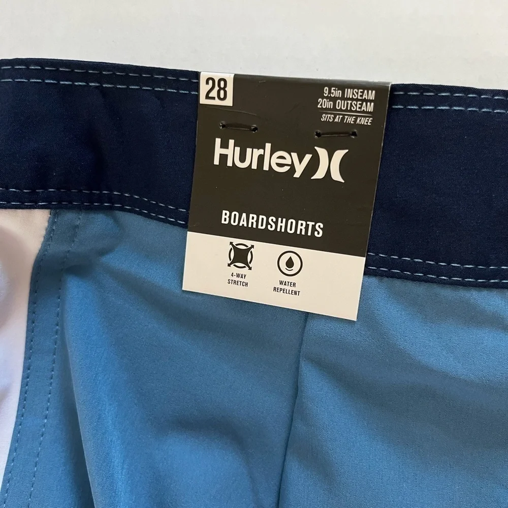 Hurley NWT Boardshorts medium blue